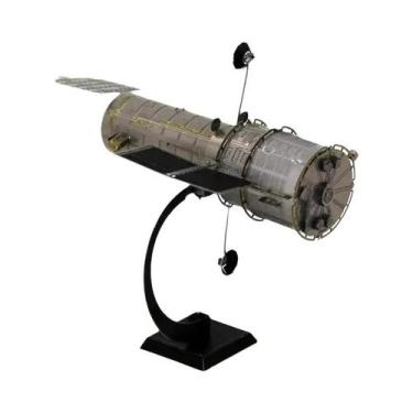 Imagem de Quebra-cabeça UFO De Metal 3D DIY Modelo De Montagem De Nave Espacial 