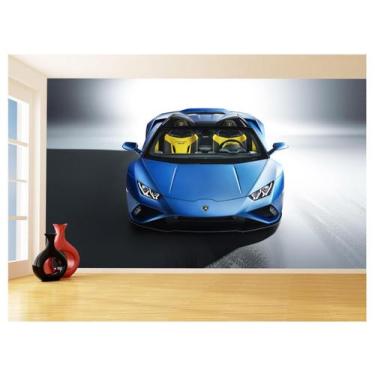 Imagem de Papel De Parede Carro Lamborghini V10 Huracan 3,5M Car228 - Você Decor