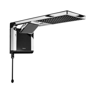 Imagem de Chuveiro Lorenzetti Acqua Duo Flex Ultra Eletrônico Preto-cromado 127v