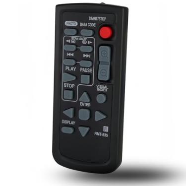 Imagem de Controle remoto de substituição universal RMT-835 compatível com Sony DVD Handycam filmadora HDR-CX500 HDR-CX500E HDR-CX500V HDR-CX500VE HDR-CX505VE DCR-DVD810