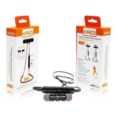 Imagem de Fone De Ouvido Bluetooth Sem Fio Kaidi Kd901 Preto - Lxshop