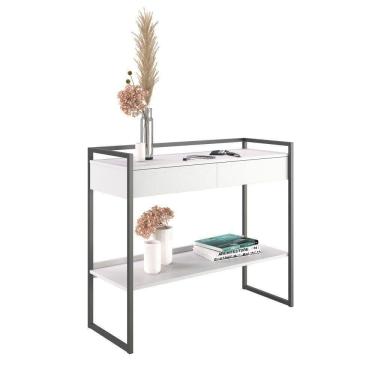 Imagem de Aparador Com Prateleira Dexter Branco