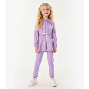Imagem de Legging Infantil Feminina Cirré Trick Nick Roxo, 8, Roxo