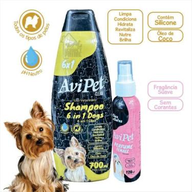 Imagem de Shampoo AVIPET Cães 6 em 1 + Perfume Femea