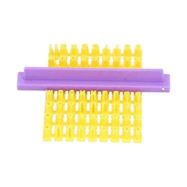 Imagem de AYNEFY Ferramentas Assadas Diy Mold, Forma de Bolo de Plástico Com Letras, Carimbos de Números, Ideais para Pasta de Açúcar, Maçapão, Adequado para Os Amantes das Costas