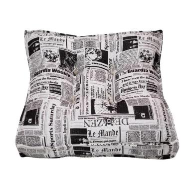 Imagem de Almofada Futon 45x45 Assento Turco Colorido Cores Decoraçao Design Shelter(Jornal)