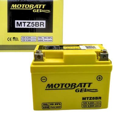 Imagem de Bateria Motobatt Mtz5br Yb4l-a Yb4l-b Ytx4l-bs Melhor Yuasa