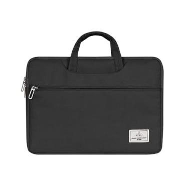 Imagem de WIWU Pasta para Notebook 15,6 Polegadas, Bolsa Minimalista com Alça, Design Elegante, Preta