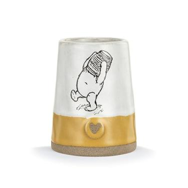 Imagem de DEMDACO Vaso de cerâmica para flores frescas ou artificiais, 5 x 7,6 cm