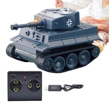 Imagem de Tanque RC Para Crianças,Brinquedos De Tanque Para Bebés - Veículo Interativo Realista Com Atividades STEM Para Sala De Estar Quarto De Brincar Noites Em Família E Jardim