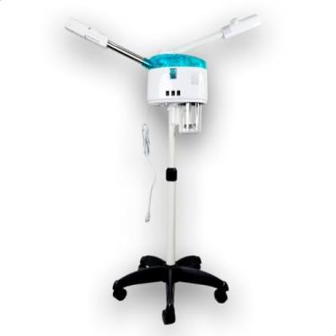 Imagem de K.SKIN, Vaporizador, Quente, Frio, Ozônio, Facial, Vapor, Limpeza, Pele, Cabelos, Cravos, Impurezas, Acnes, Poros, Bico, Aparelho (Branco 110v)