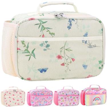 Imagem de RHCPFOVR Lancheira infantil – Lancheira isolada para meninos e meninas, lancheira lavável e reutilizável à prova de vazamento para escola e creche