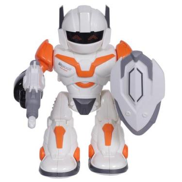 Imagem de Brinquedo Robô Dominador Movimento Luz Led - Futuro