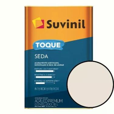Imagem de Tinta Para Parede 18L Toque Seda Acetinado Suvinil - Algodão Egípcio -