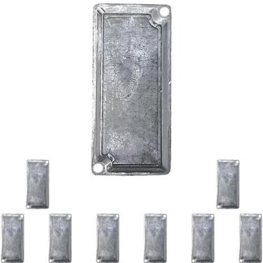 Imagem de 9 Tampa Cega P/condulete Fixo 1 Polegada Alumínio Sieg