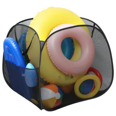 Imagem de Caixa de armazenamento de brinquedos de piscina Adnee Nylon Mesh 105L 