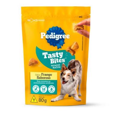 Imagem de Tasty Bites Pedigree Sabor Frango Saboroso 80g