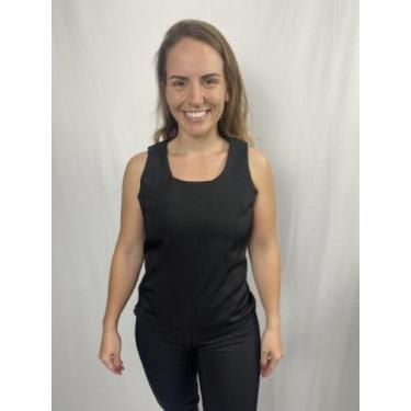 Imagem de Colete social Feminino de Ziper Lateral Uniforme Administrativo Escrit