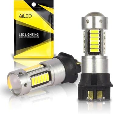 Imagem de AILEO PWY24W PW24W Lâmpadas LED Xenon Branco Extremamente Brilhante 30-SMD 4014 Luzes de Direção Diurna Lâmpadas de Substituição DRL, Pacote com 2