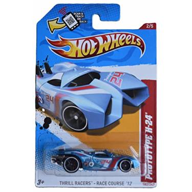 Imagem de Hot Wheels Prototype H-24, Thrill Racers Race Course '12 - Blue