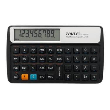 Imagem de Calculadora Financeira Truly Tr12c Platinum Rpn Algebrica