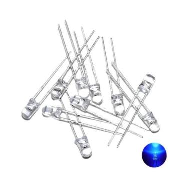 Imagem de 100pcs Diodos LED De 3mm Ultra Brilhantes Multicoloridos Branco Quente