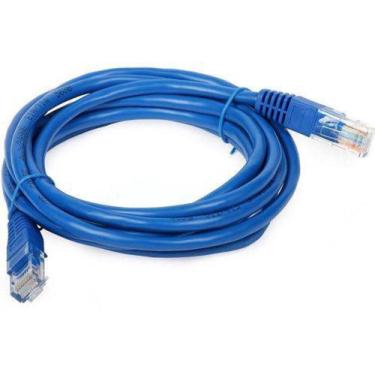Imagem de Cabo De Rede 15m Rj45 Azul Alta Qualidade Lehmox Ley-252