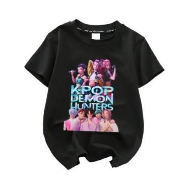 Imagem de Camiseta Modal Para Meninos E Meninas Caçadores De Bruxas, Manga Curta