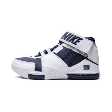 Imagem de Nike Tênis masculino, Branco/Varsity Crimson/Midnight Navy, 41