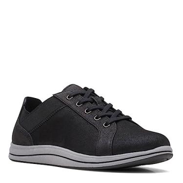 Imagem de Clarks Tênis feminino Breeze Sky, Preto, 8.5