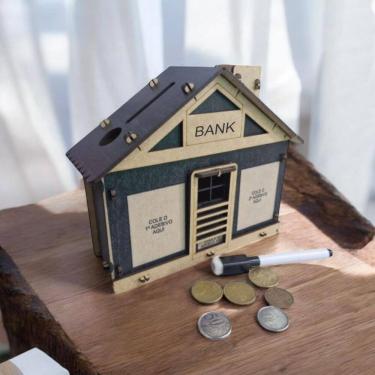 Imagem de Cofre Caixa Dinheiro Wood Box Japones Kakebo Banco Casa P