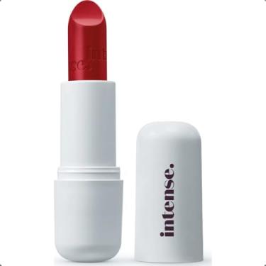 Imagem de O Boticário Batom Cremoso Intense, Vermelho 310 Intenso, 3,8g, Vegano, Alta Cobertura