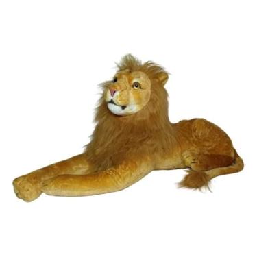 Imagem de Leão De Pelúcia Gigante Safári Realista 1,6 Metro Fizzy