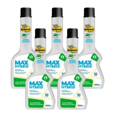 Imagem de Kit 5 Aditivo Promax Bardahl Max Hybrid Para Veículo Híbrido 200ml