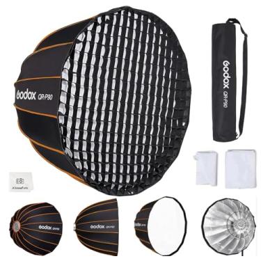 Imagem de GODOX QR-P90 35,43 polegadas / 90 cm Softbox parabólica Bowens Mount Softbox