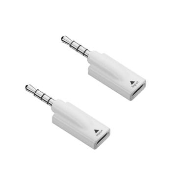 Imagem de rgzhihuifz Adaptador de conector de fone de ouvido, adaptador de cabo de áudio tipo C fêmea para macho de 3,5 mm, dongle compatível com leitores de MP3, leitores de CD, laptops, tablets, smartphones