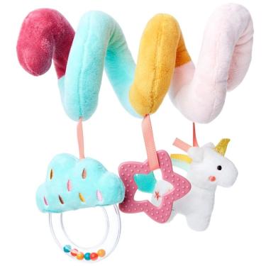 Imagem de Mola de Atividades Magic Móbile com Mordedor Chocalho para Bebê +4m Buba 