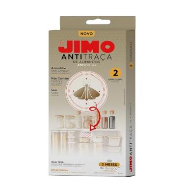 Imagem de Jimo Antitraça De Alimentos Armadilha Adesiva Sem Inseticida Proteção Por 3 Meses Despensas Armários Balcão Combate Caruncho Mariposas Insetos (Caixa, Unidade, 1)