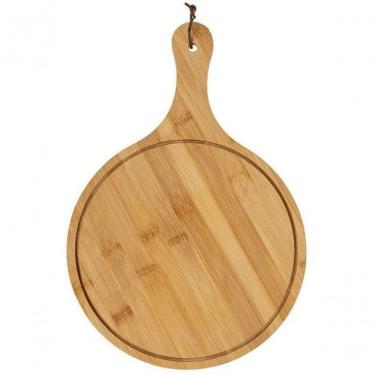 Imagem de Tábua Gourmet Redonda Com Alça Ecokitchen 37.5 Cm - Mimo Style - Bm19251