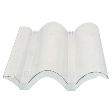 Imagem de Telha Colonial Policarbonato Coppo Veneto 33x42cm - 560301 - Atco Telha Colonial Polica...