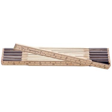 Imagem de Escala Métrica De Madeira Com 2 Metros - 43160002 - Tramontina Escala Metrica De Madeira 2m Tramontina