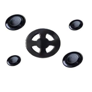 Imagem de Kit Espalhador Para Fogão Brastemp BFS5 - 5 Bocas