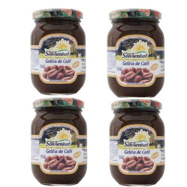 Imagem de Geleia Extra De Café Com 4 Potes De 310g - Fazenda Sonnenhof