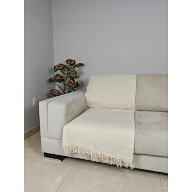 Imagem de Kit 2 Mantas Para Sofá Luxo 120x210 Tipo Capa De Sofá Protetora Decora