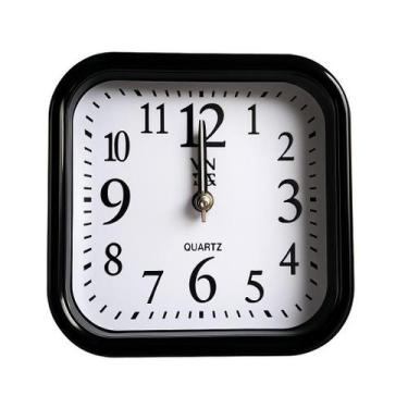 Imagem de Relógio Despertador de Mesa Quartz Analógico com Alarme Potente Ideal 
