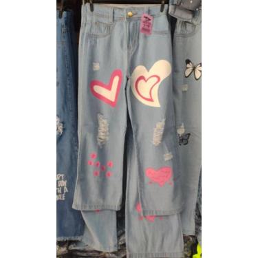 Imagem de Calça infantil - Duda e Rany, Jeans, 10 ao 16