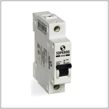 Imagem de Disjuntor din 1p unipolar 32a curva c 3ka soprano