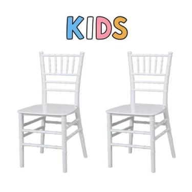 Imagem de Kit 2 Cadeiras Tiffany Infantil Espaço Kids Quarto Brinquedoteca - La 