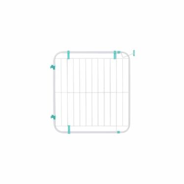 Imagem de Portão Expansivo Grade Proteção Criança Pet Cachorro (70cm a 115cm) (BRANCO)