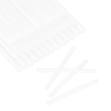 Imagem de HARFINGTON 30 peças mini bastões de cola 0,8 cm x 9,9 cm de alta aderência para pistola de cola quente fita adesiva de derretimento a quente para artesanato faça você mesmo reparo de selagem decoração